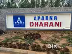 400 Sq yd West Facing gated plot for sale in aparna dharani dundigal