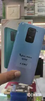Redmi Note 9 4/128GB  in good condition only display yellow