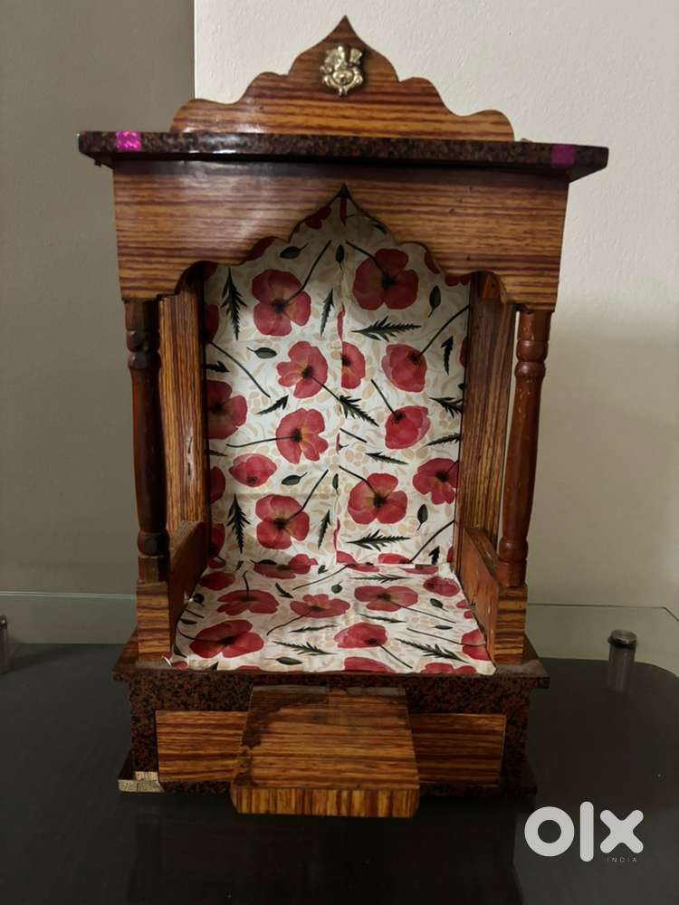 Two wooden Mandirs for sale for home in good condition