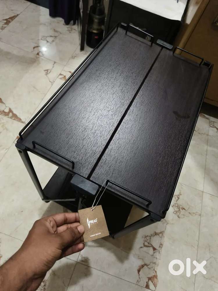 Wooden service trolly