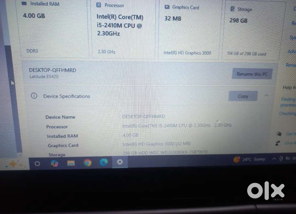 Dell I5 Foldable Without Battery.