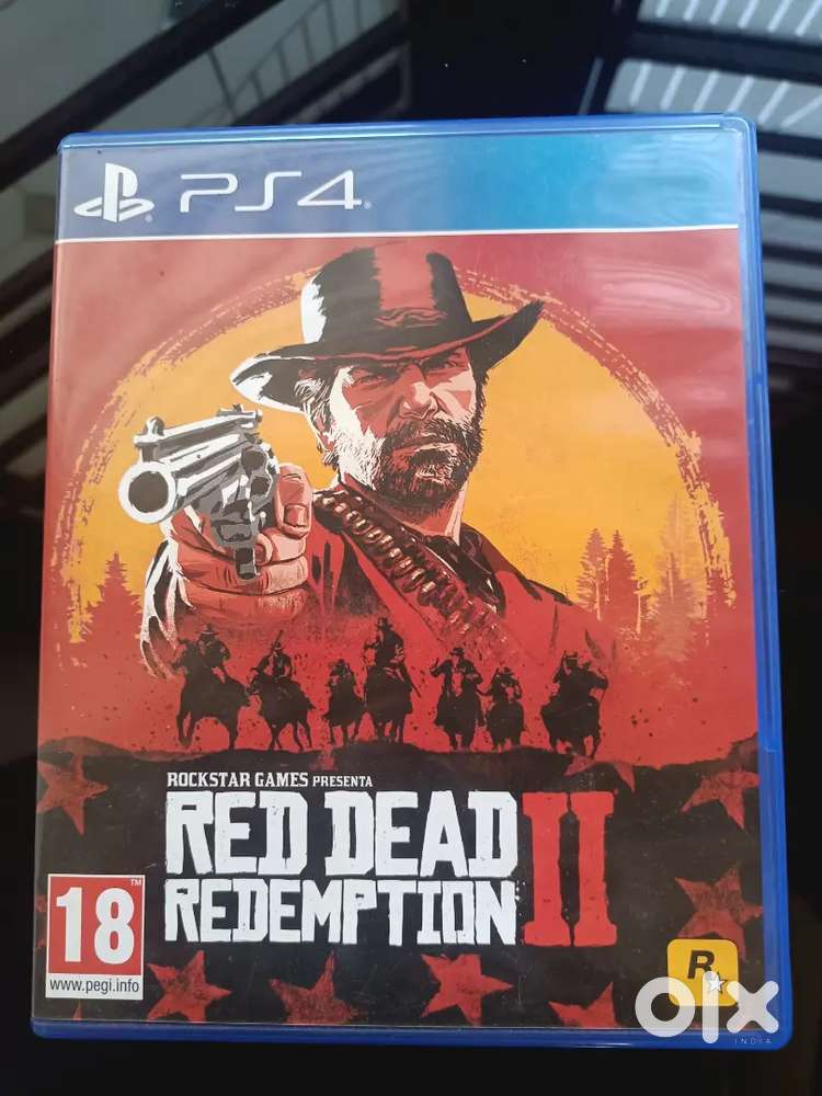 PS4 game RDR 2