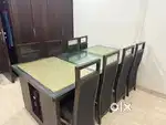 Dinning table with 8 chairs
