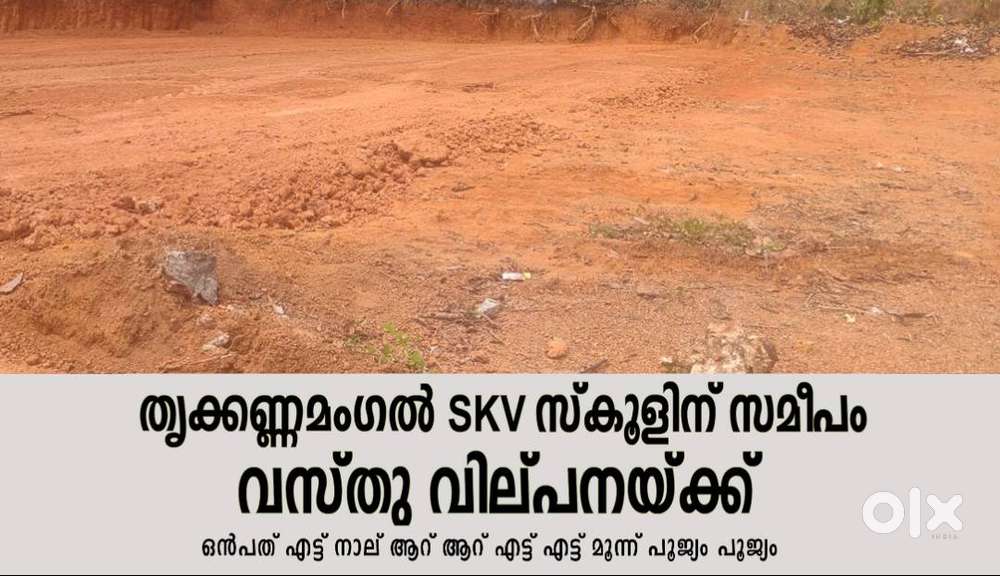 Plot for sale in Thrikkannamangal