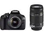 Canon EOS 1200D DSLR Camera (with 18-55 & 55-250 mm Lenses)