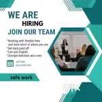 Part-Time Work-from-Home Opportunity with Daily payment