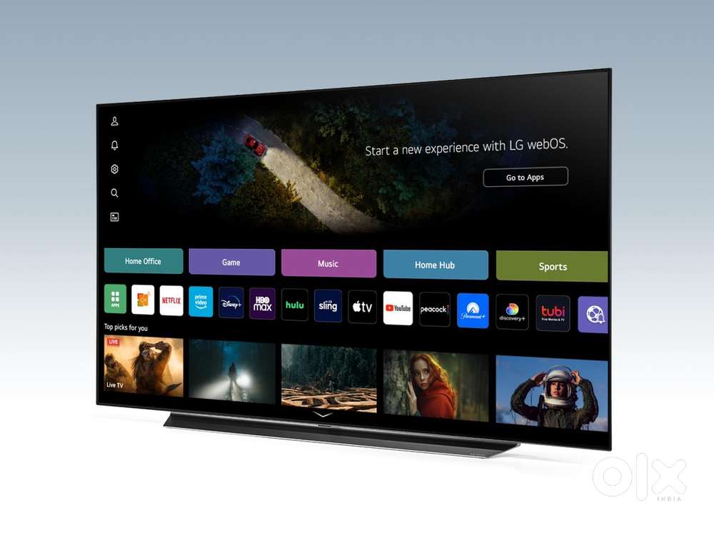 Lg webos 5g 43 inch connected with voice command live channels free