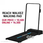 New box pack pcs Treadmill motorised  Reach walking 110 kg  capacity