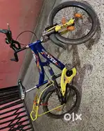 BSA Cybot bicycle with suspension and shocker
