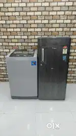#@@ WHIRLPOOL 190ltrs 5 star rating and LG 6.5KG TRUBO DRUM TOP LOAD#@