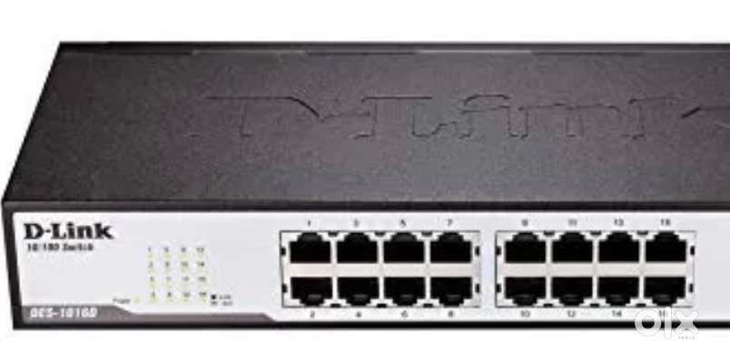 D-Link DGS-1016D 16-Port Copper Gigabit Switch