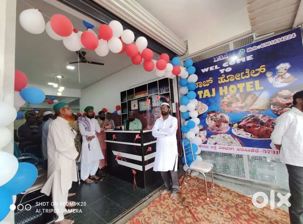 Taj Hotel running hotel for rent or suitable for showroom