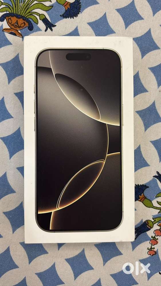Iphone 16 pro 128gb sealed pack indian