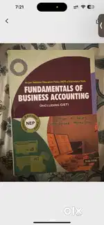 Fundamental of business accounting