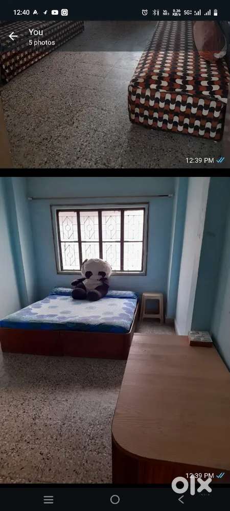 Urgently 2 male roommates needed in 1bhk near abb circle Citybus stop