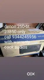 Av receivers and speakers.cock audios Tambaram, chennai