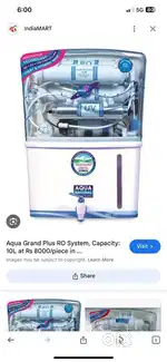 Ro watar filter