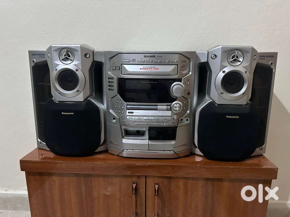 Panasonic Dolby music system with subwoofers.