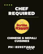 Chef wanted ll Chinese