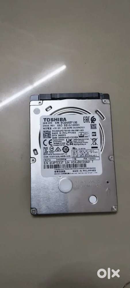 Laptop Hard drive HDD 1tb