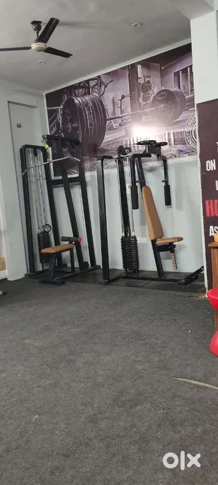 Gym Equipment–Dumbbells Bench Press & Weights  Used in Good Condition