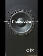Multimedia Tower speaker with 8inch subwoofer