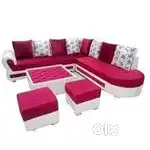 Biggest offer buy new sofa 8490, L type sofa 13990/-