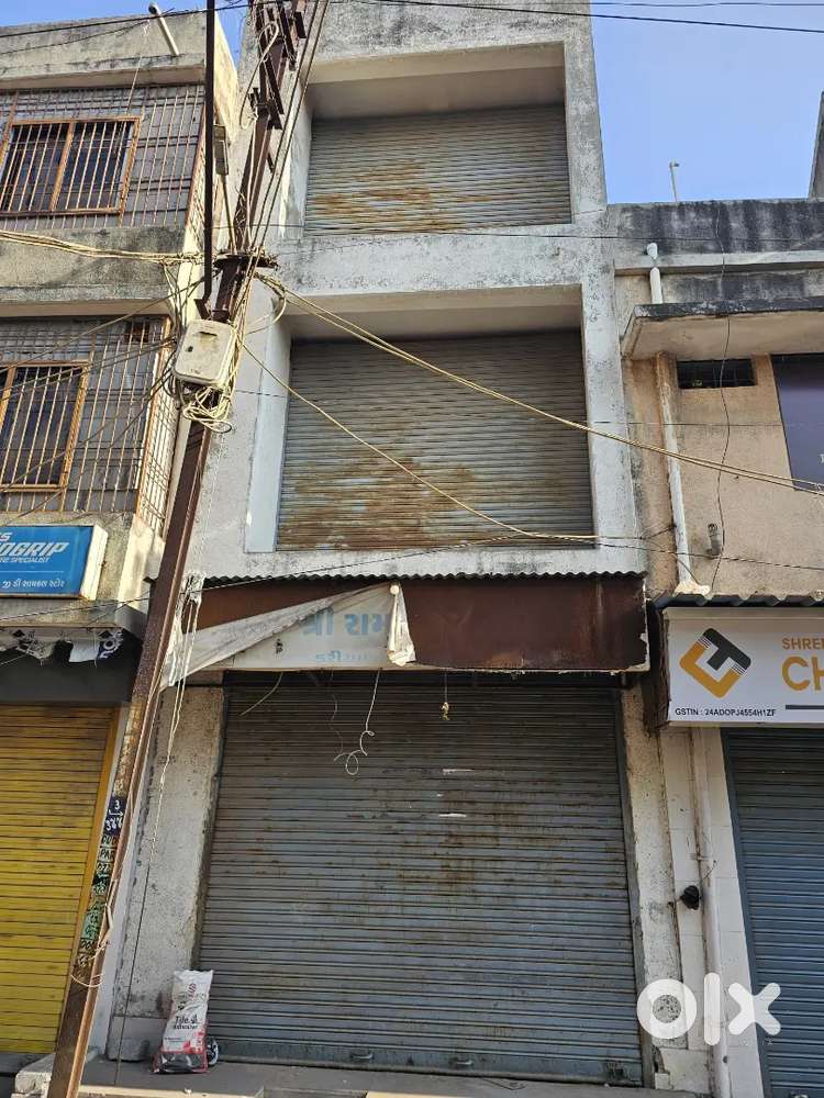 Shop Building Total 3 Floor in Moti bajar, Satta Bazar, Rajkot