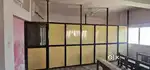 Wall partition composite panel sheet + aluminium pipe total = 280 sqft