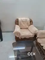Sofa 3+2=5 seater sofa with center table wooden work