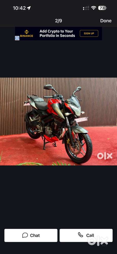 Very Less Driven Pulsar NS 200 2017