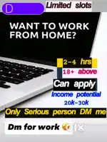 Work from home opportunities