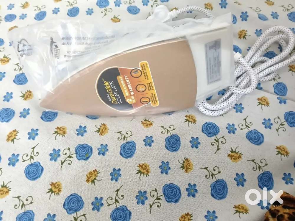 Bajaj DX-7 1000 Watts Dry Iron.10 days old,unused and unopened.