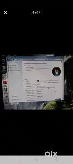 Desktop computer with LED monitor almost new
