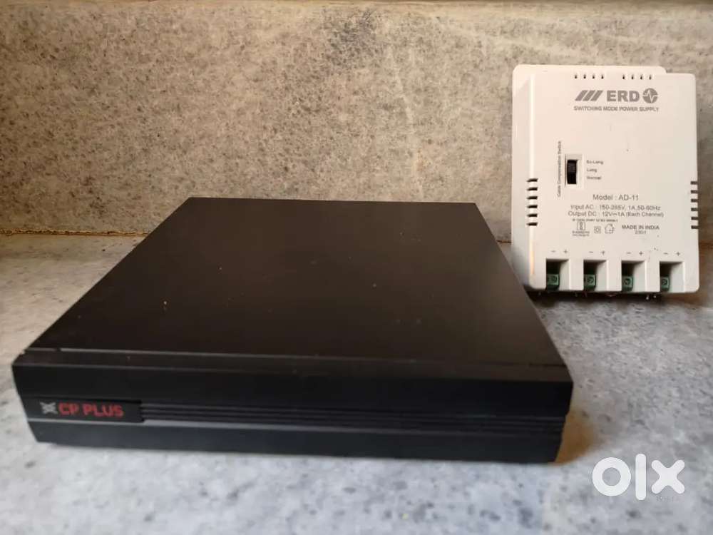 CP PLUS 4 CHANNEL DVR WITH ERD SMPS