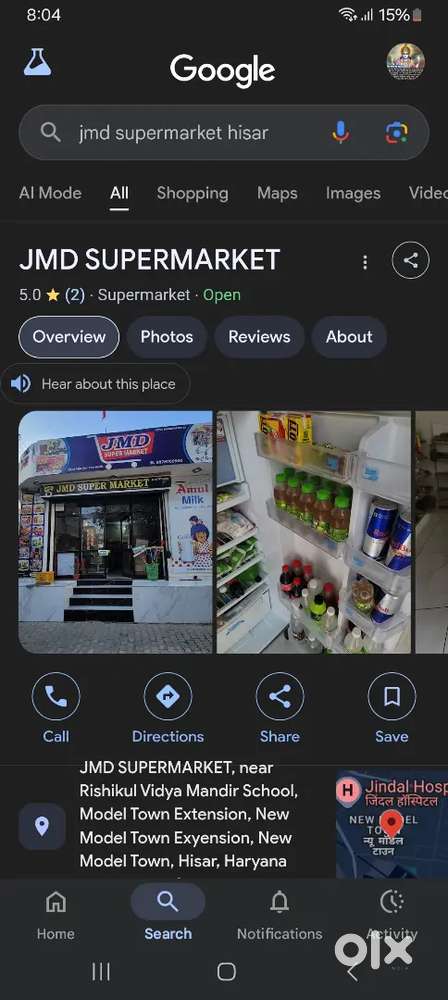Supermarket for rent 15000 only