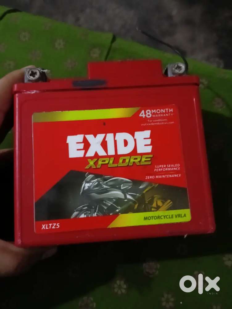 I am selling my 1 year old battery for motorcycle