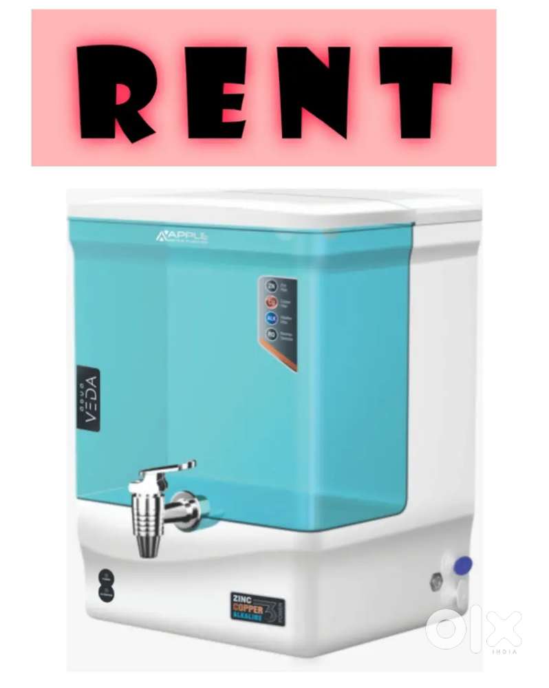 Water purifier available on rent