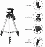 TRIPOD Tygot T-3110M , 3Kg (Black, Supports Up to 3000 g)