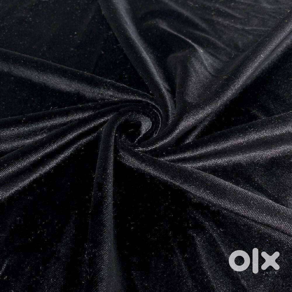 Velvet fabric woolen stretchable