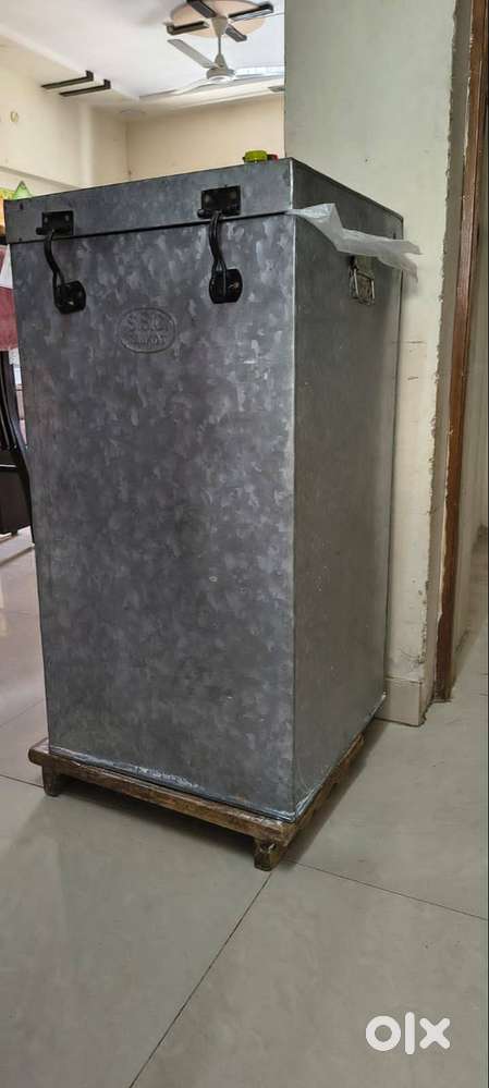 100kg Aluminium Wheat Storage Container – Durable & Rust-Free (KOTHI)
