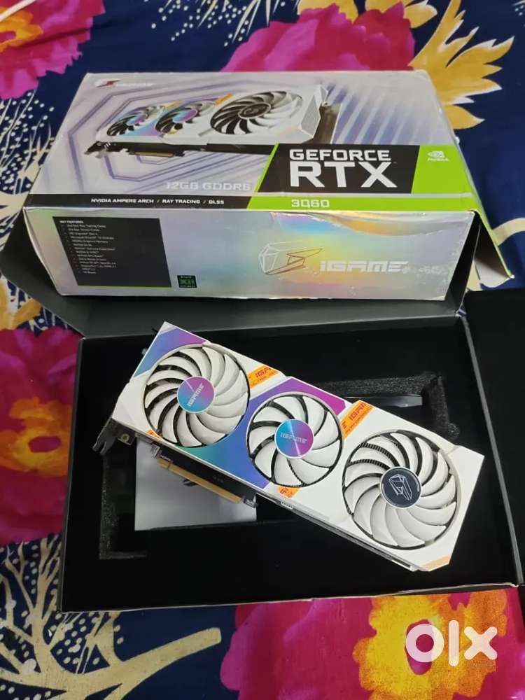 IGMAE RTX 3060 12GB DDR6 3RIPL FAN GRAPHICS CARD WITH BOX