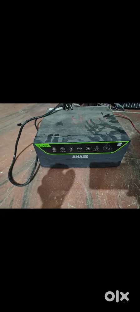 Inverter  & battery 15 days used