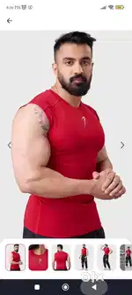 Fuaark compression sleeveless tank top