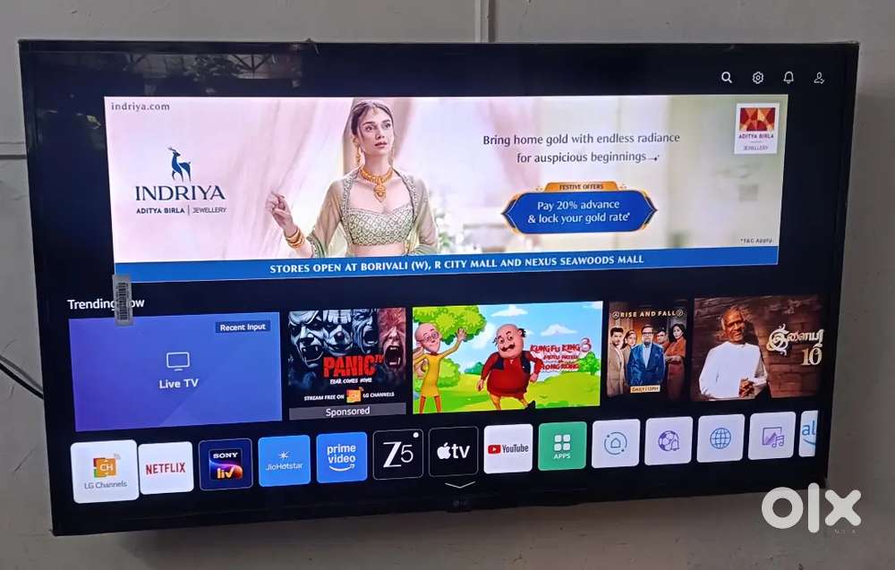 2022 model Lg 43 inch 4k smart Led tv @15999/-