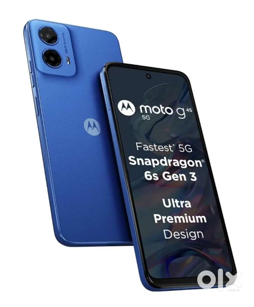 Motorola Moto G45 5G 4/128 with bill charger mobile for Sell