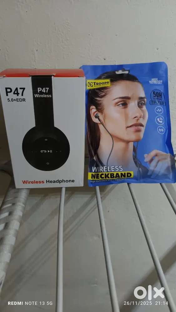 New hadphone and nakbande