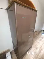 Iron almirah total 18 guage with drawer and safe