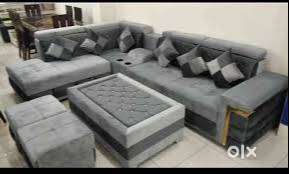 Saturday offer buy new sofa 8500, L type sofa 13990/-EMI available