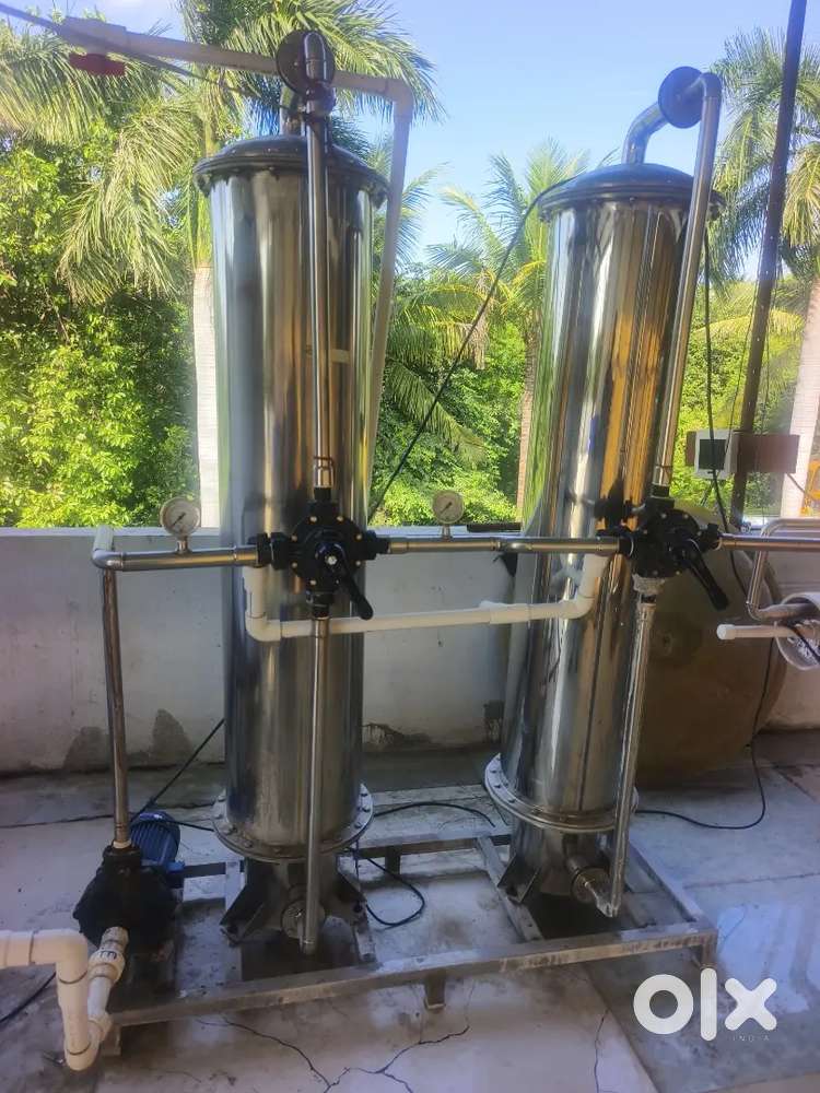 Industrial ss ro plant 2000 liter send hand 9 month use vad